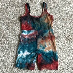 Tie Dye Summer Jumpsuit
